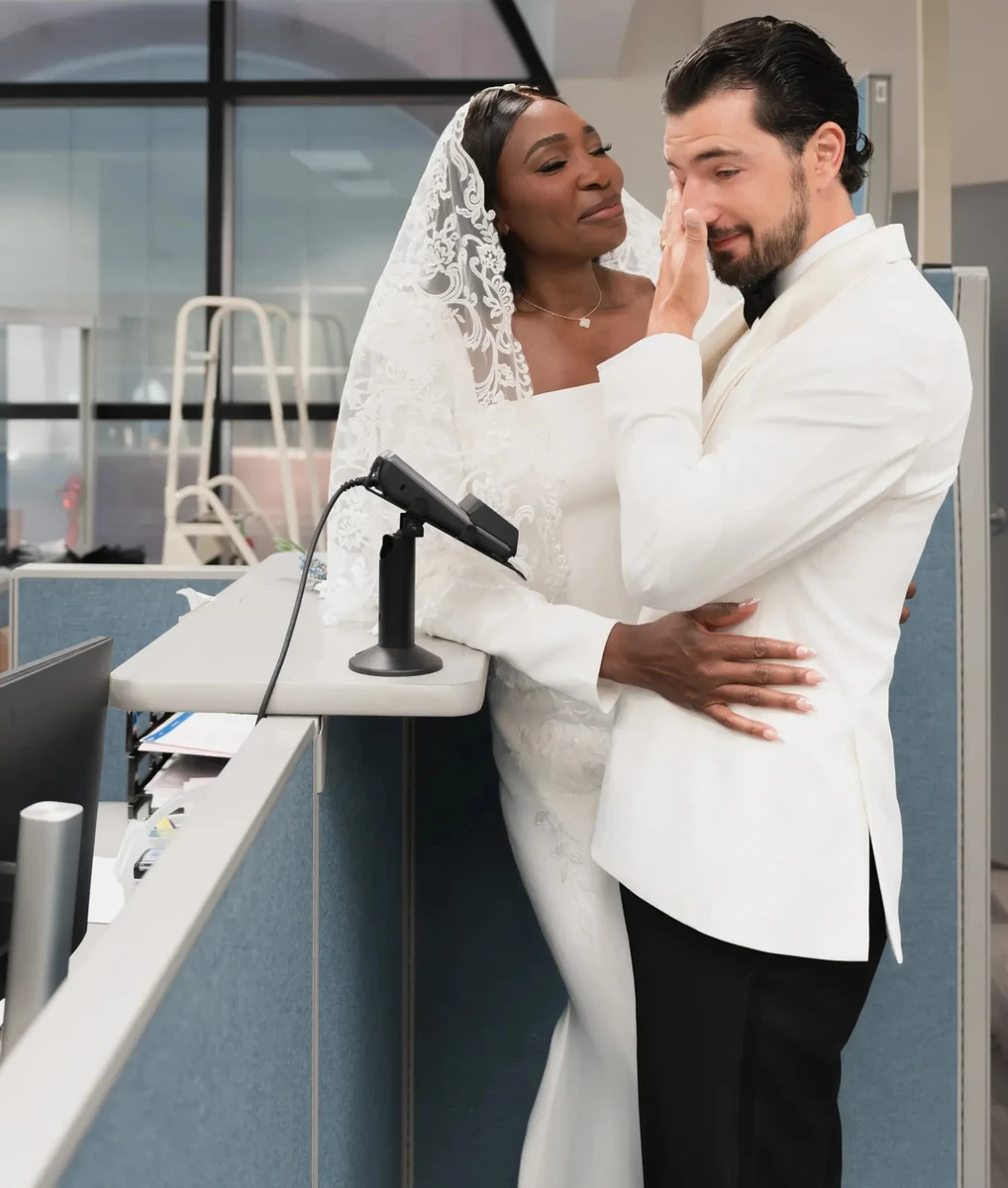 Вінус Вільямс показала, як її наречений заплакав на їхньому весіллі