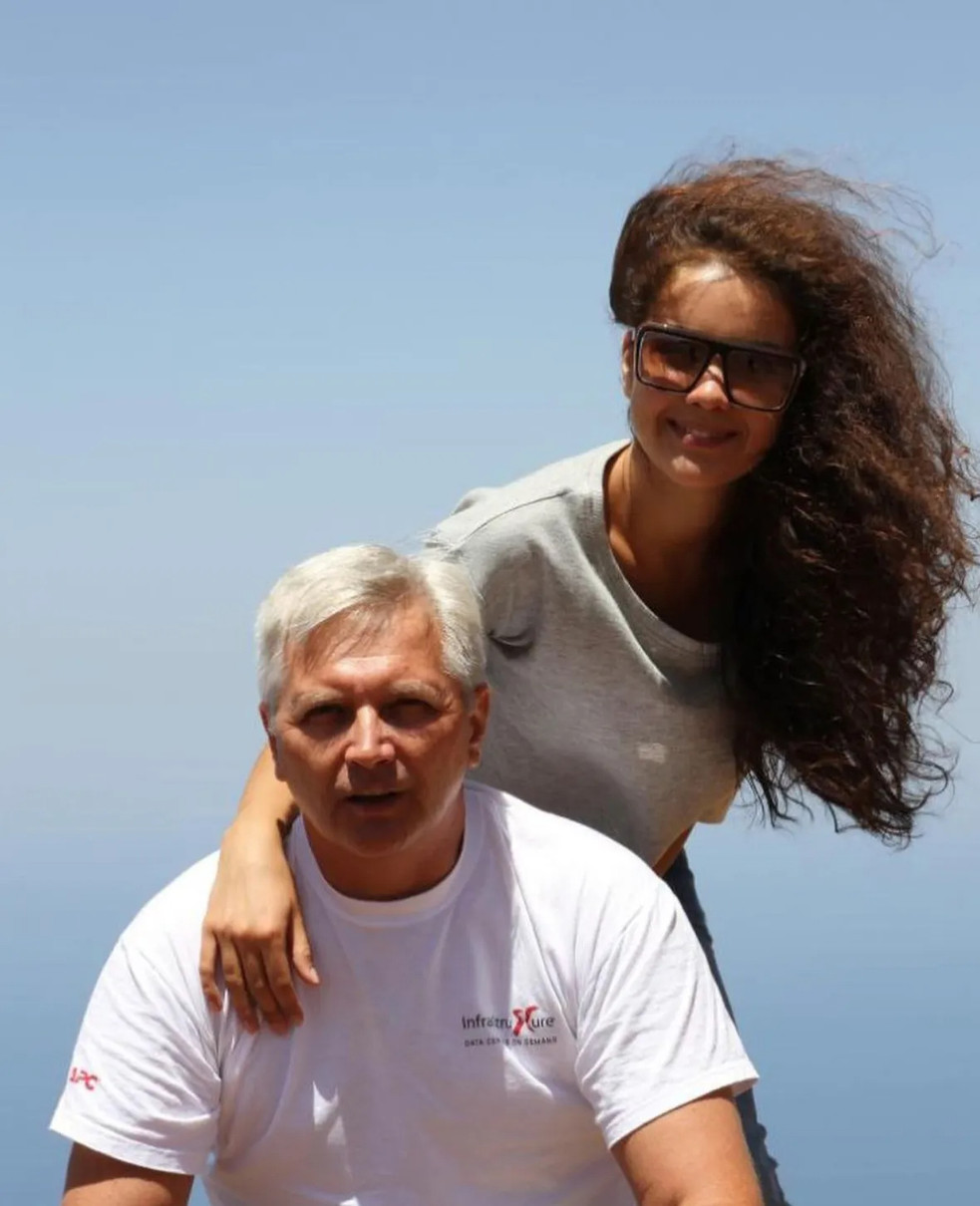 Lida Lee з батьком