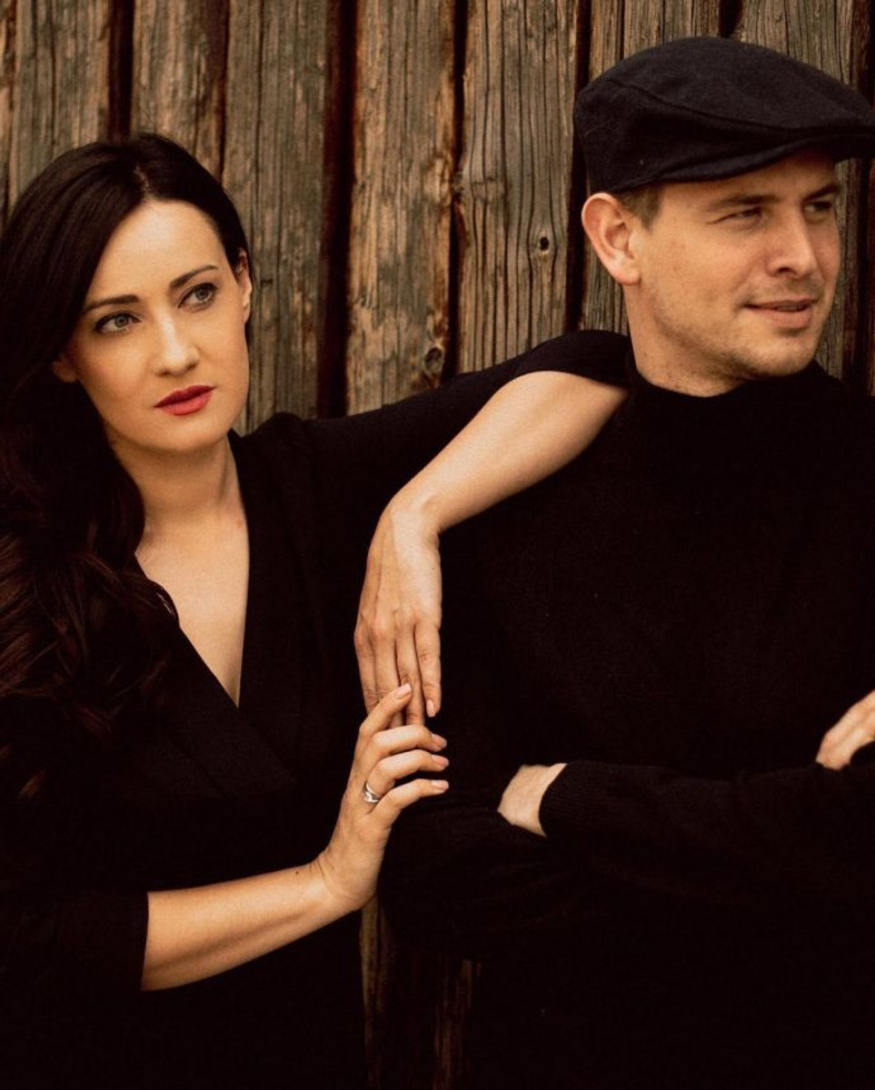 Соломія Вітвіцька з чоловіком