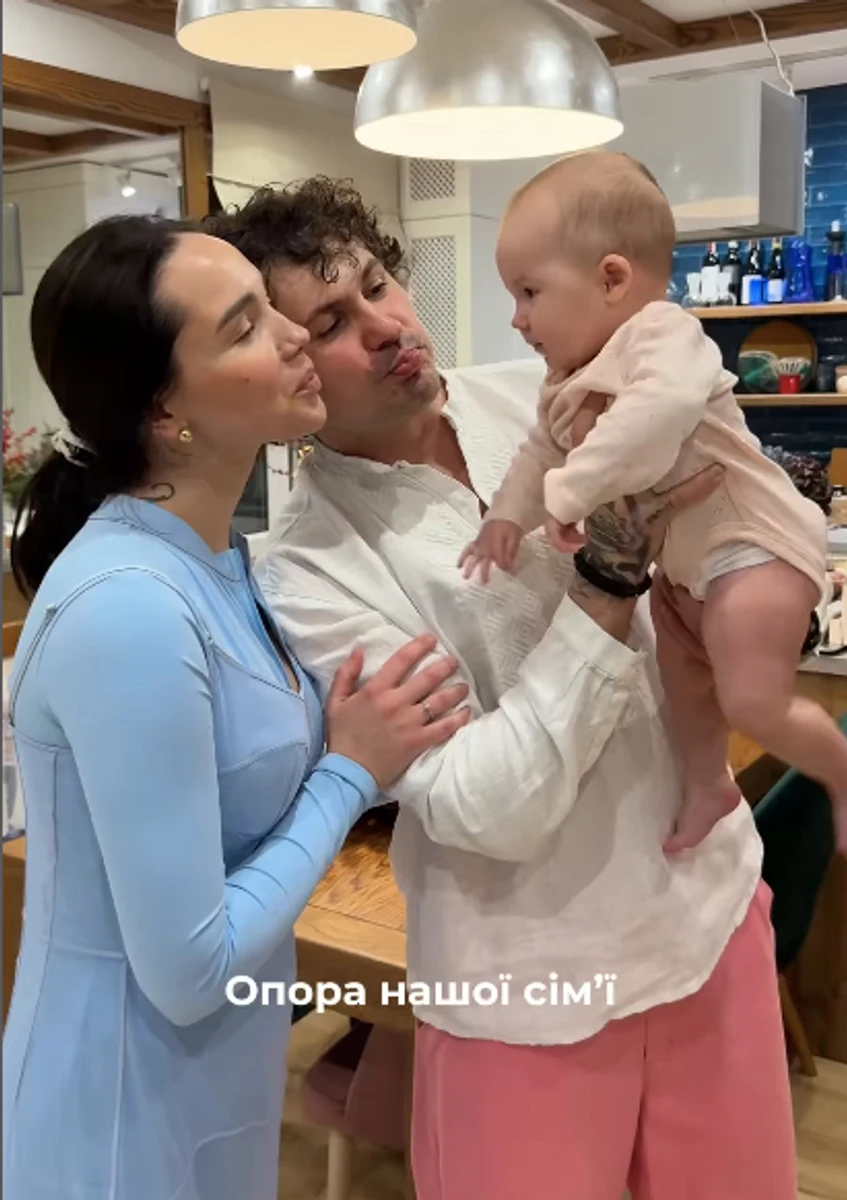 Дружина Євгена Кота замилувала фото з ним і дочкою