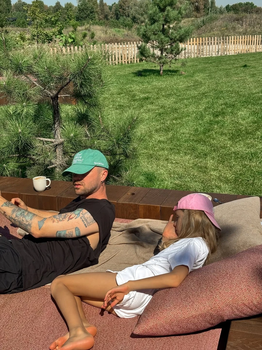 Кацурін з дочкою