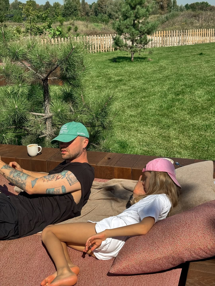 Кацурін з дочкою