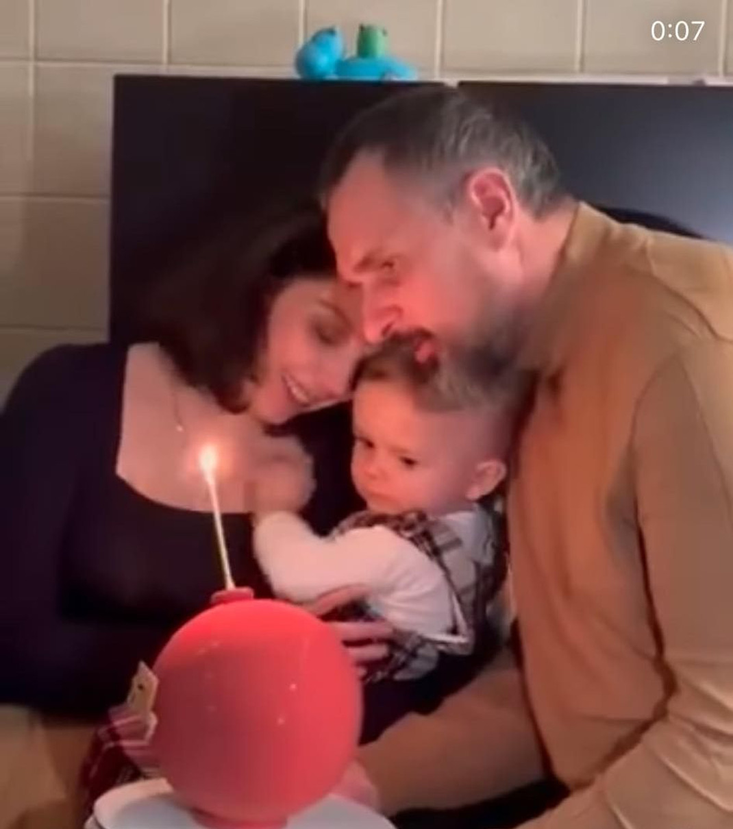Сенцов був із родиною у перший день народження синочка 
