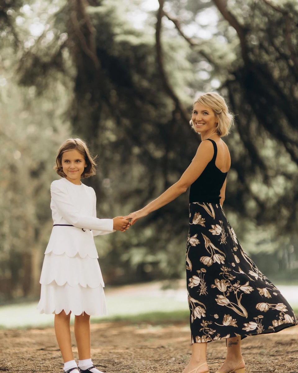 Старша донька стає все більше схожою на тата