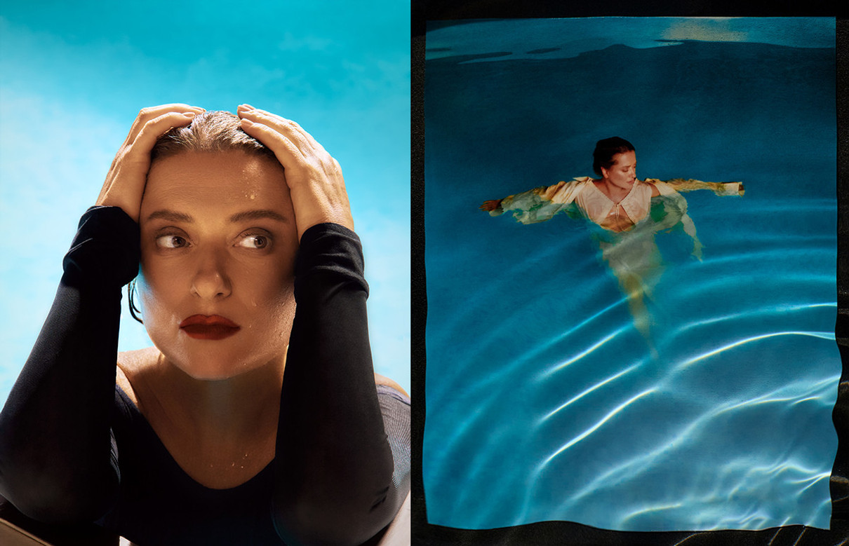 Наталія Могилевська у воді знялася для журналу