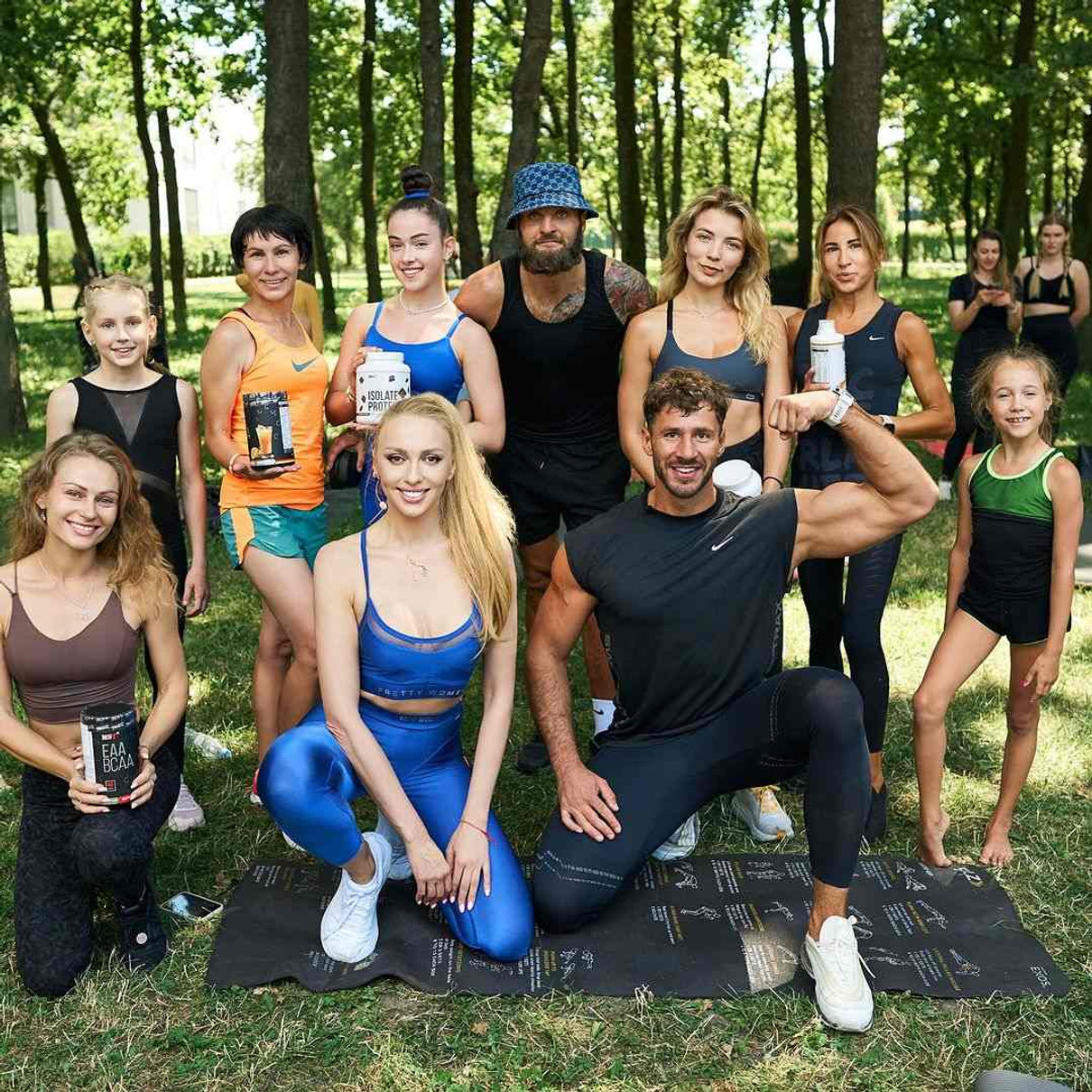 Відкрите групове тренування з Олею Поляковою