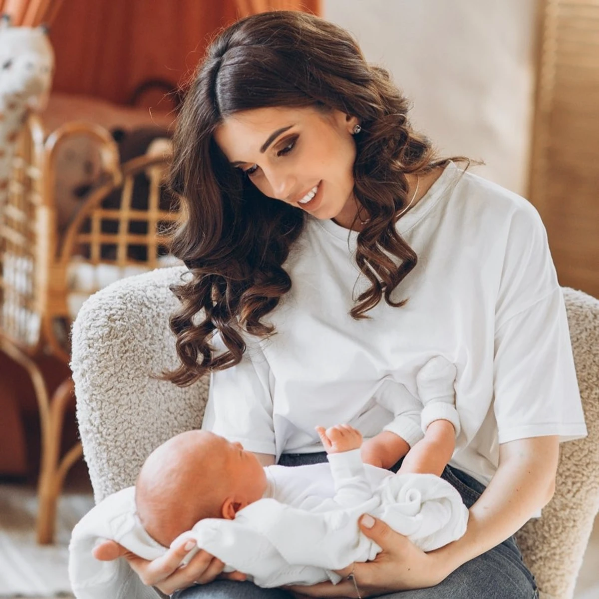 Мама Ольга з маленьким Івасем