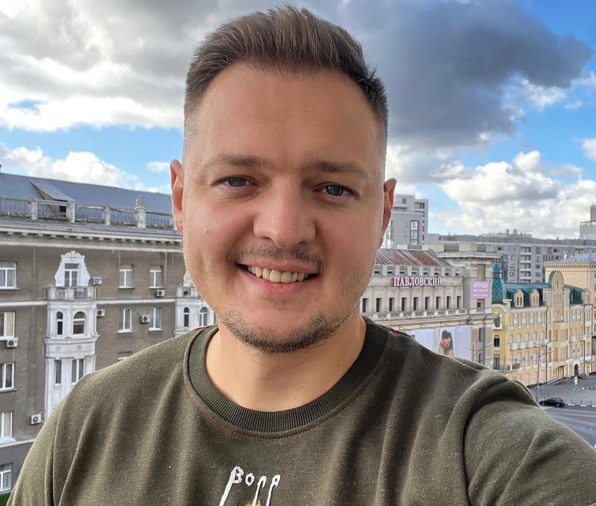 Засновник Telegram-каналу Труха Максим Лавриненко та дружина