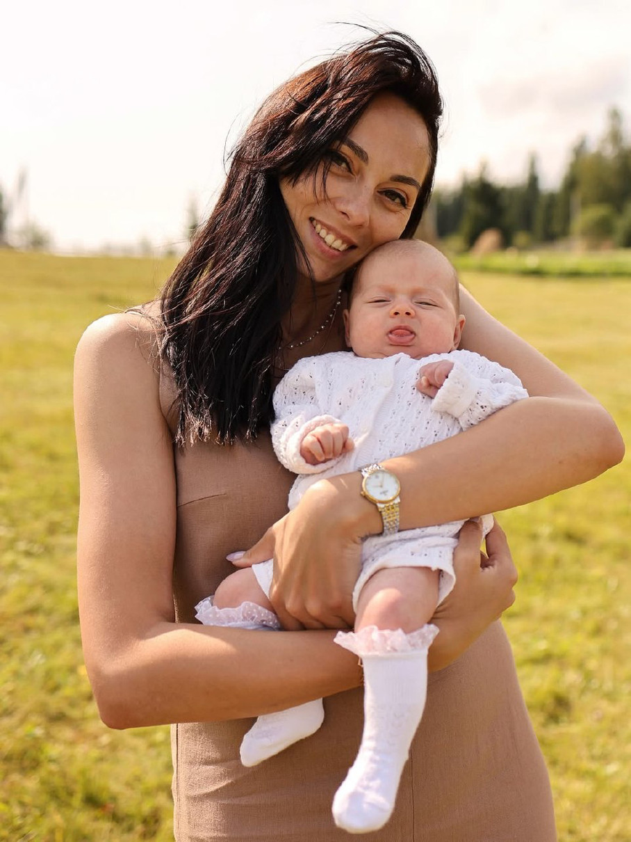 Геращенко з донькою у Карпатах