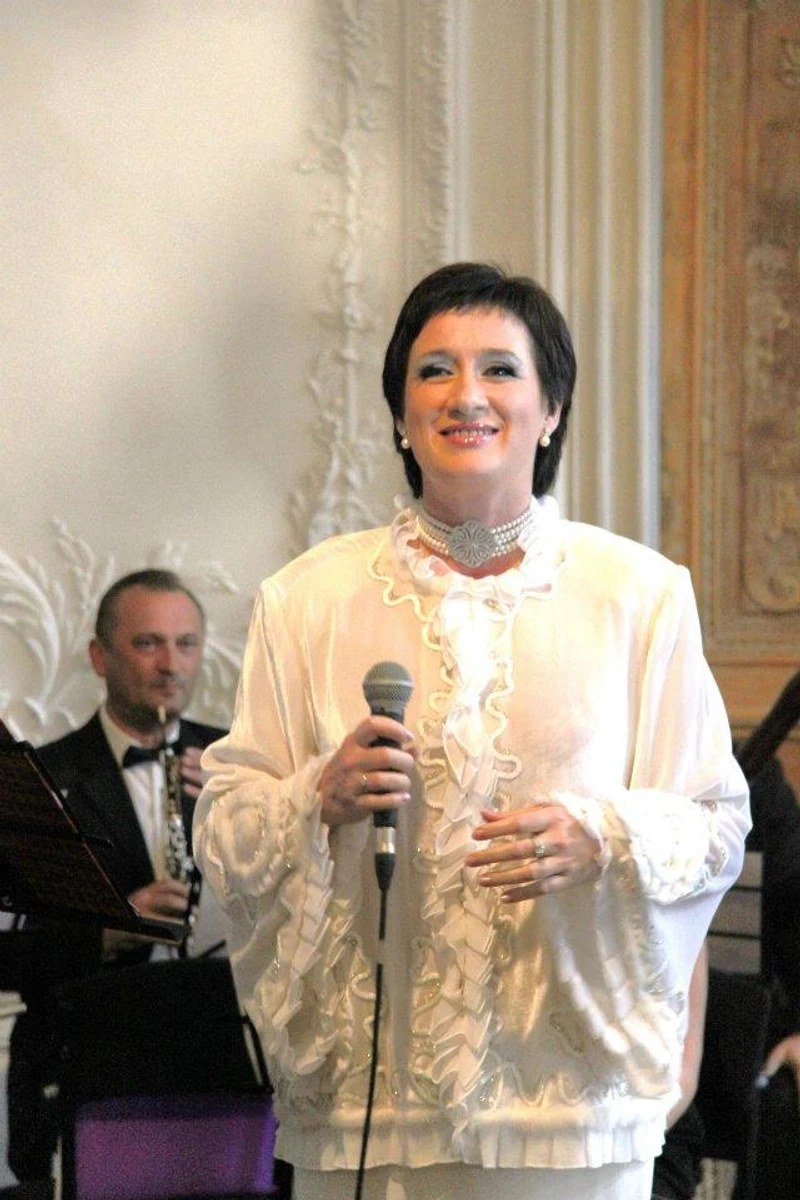 Ірина Сказіна на концерті в Одесі