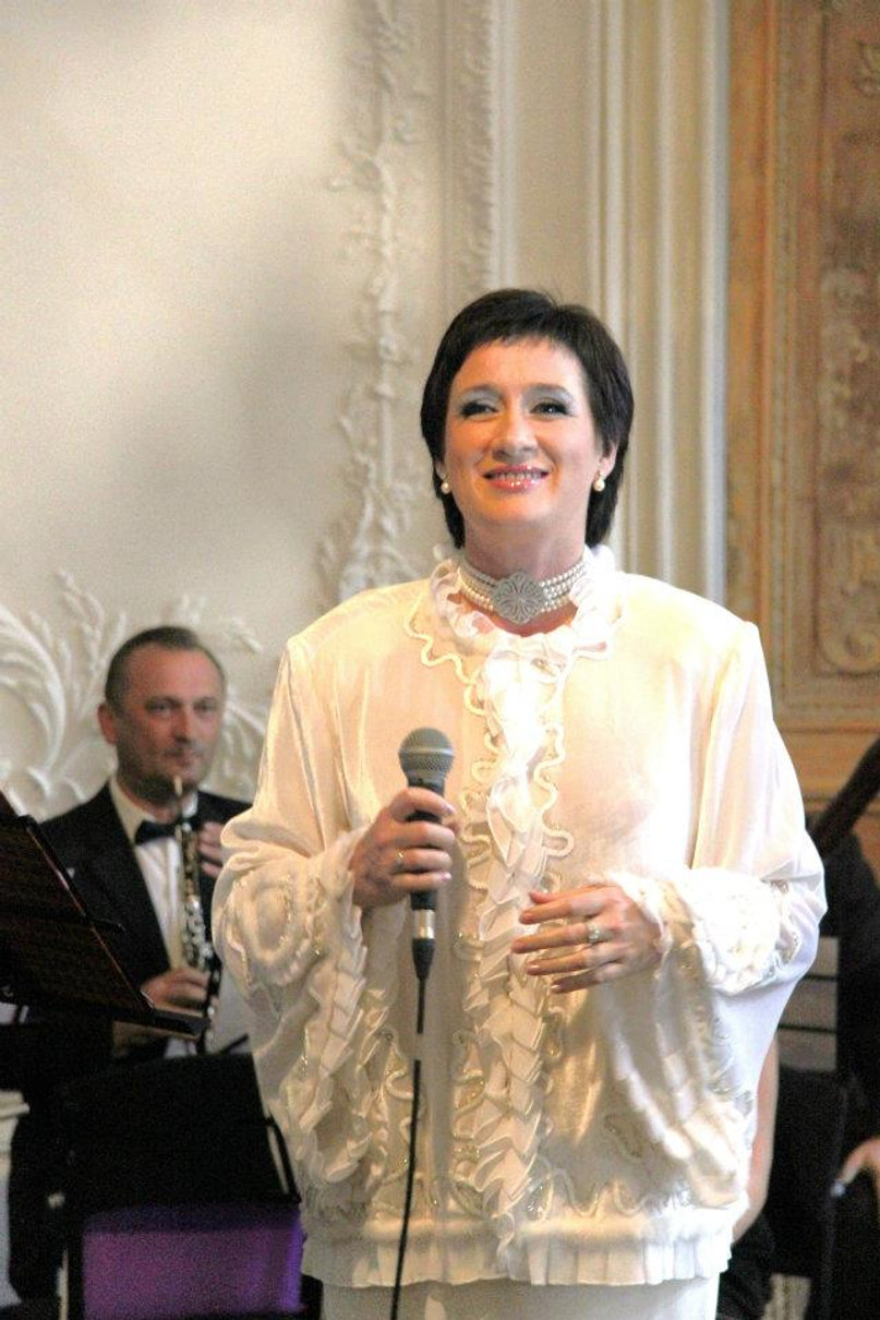 Ірина Сказіна на концерті в Одесі