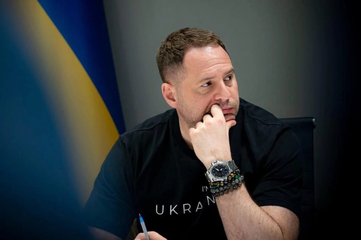 Колишній керівник Офісу президента Андрій Єрмак