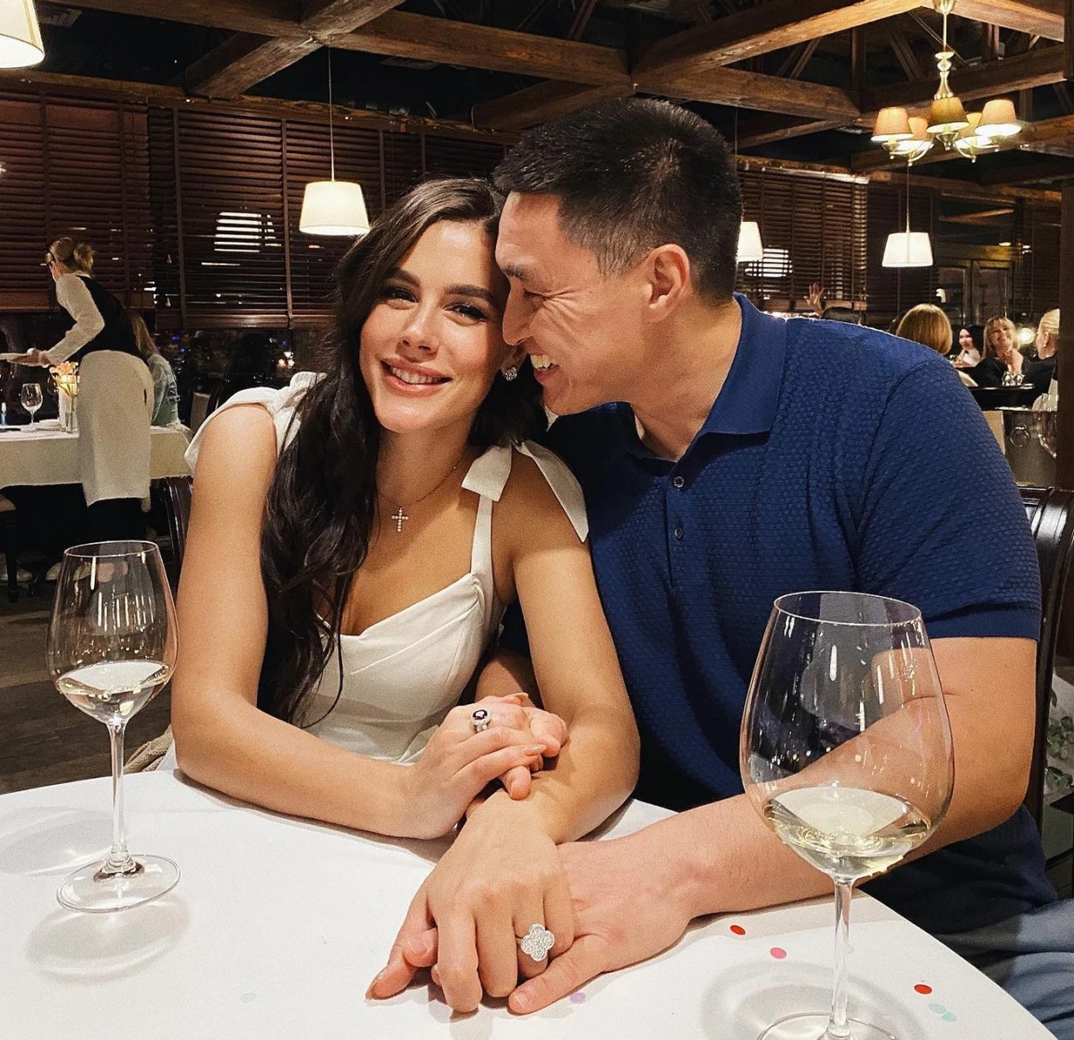 Іванна Онуфрійчук з чоловіком