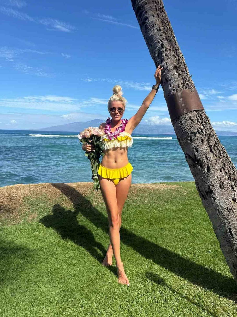 Юлія виклала кілька фото в купальнику