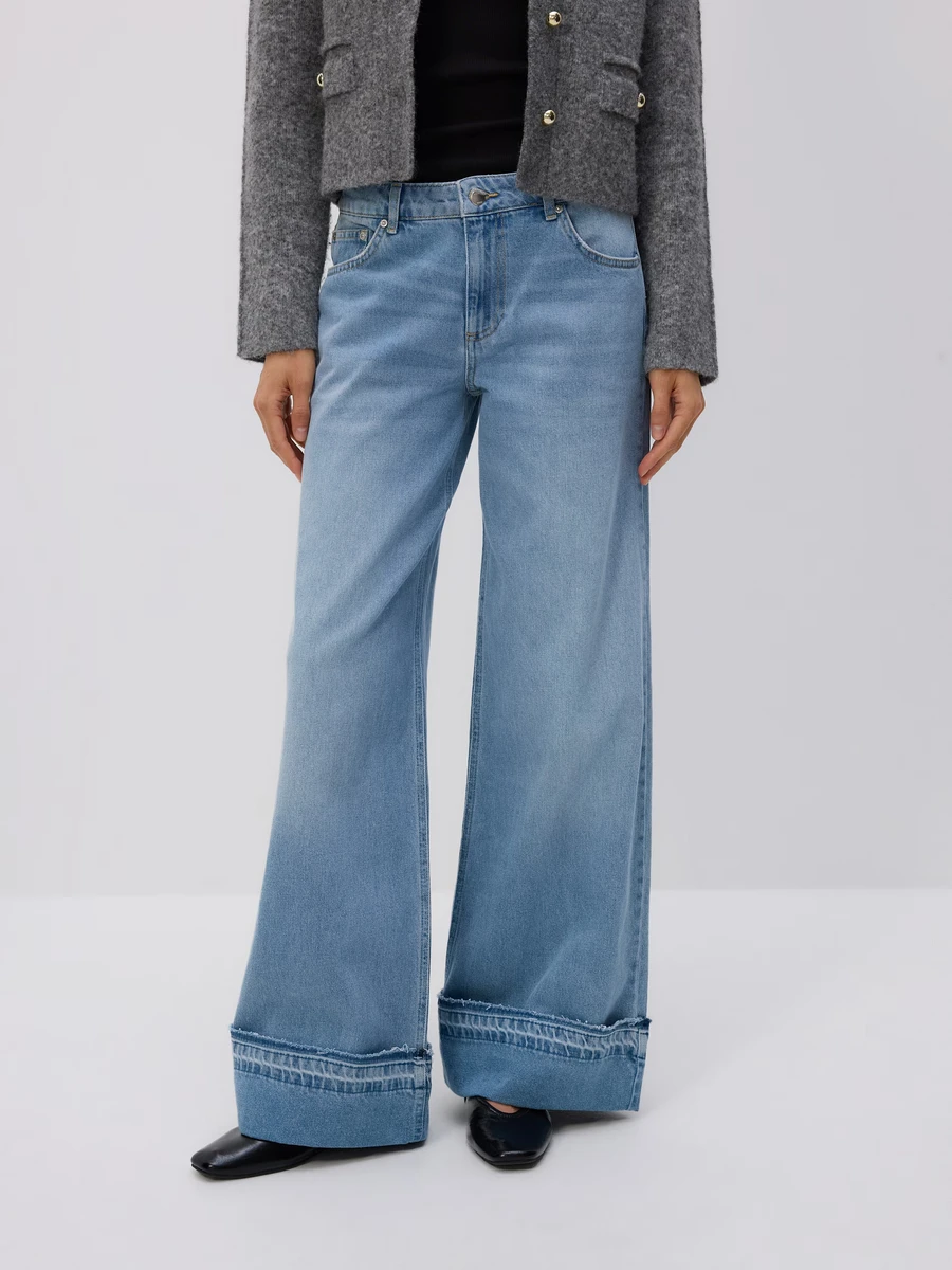 Джинси з підворотом