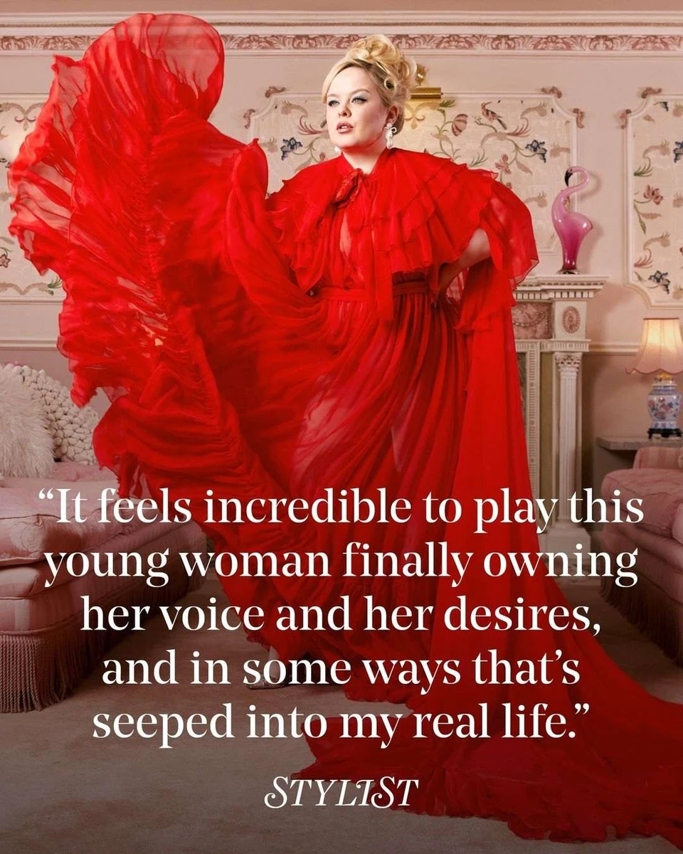 Грати цю молоду жінку, яка нарешті відстоює свій голос і свої бажання - це неймовірне відчуття, і в якомусь сенсі це проникло і в моє реальне життя, - каже Нікола