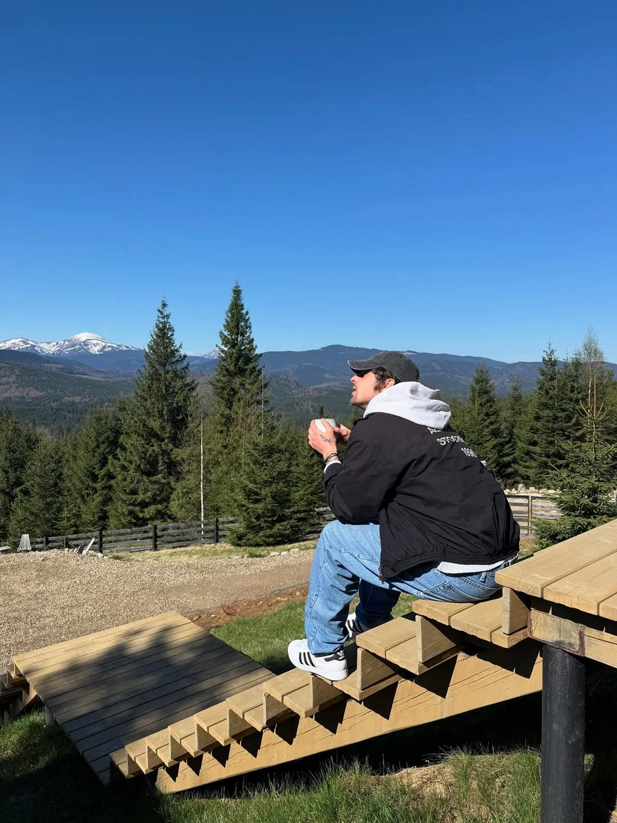 Володимир Дантес у Карпатах