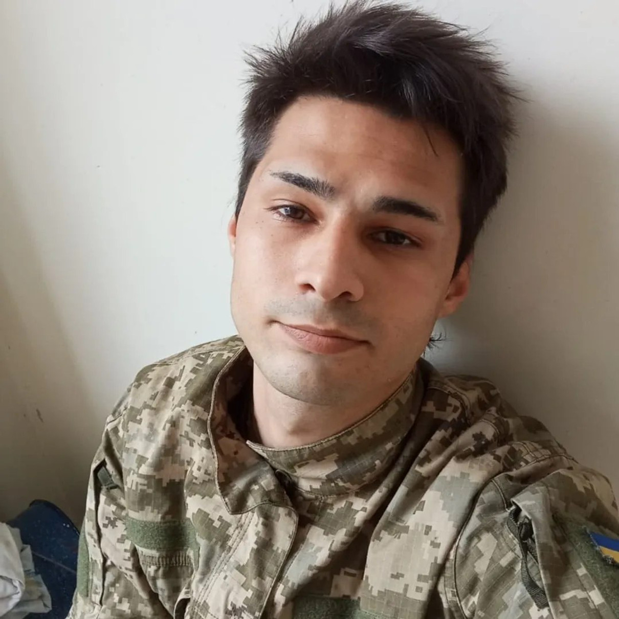Ломакін у військовій формі