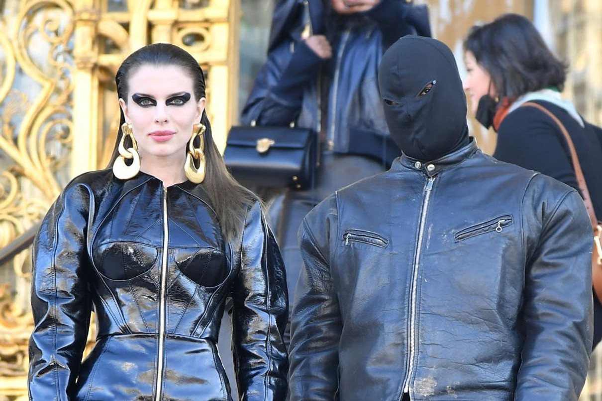 Джулія та Каньє на Паризькому тижні моди в січні 2022-го