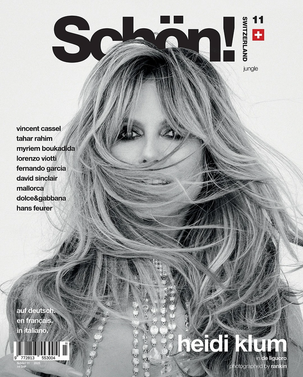 Гайді Клум знялася без білизни для журналу