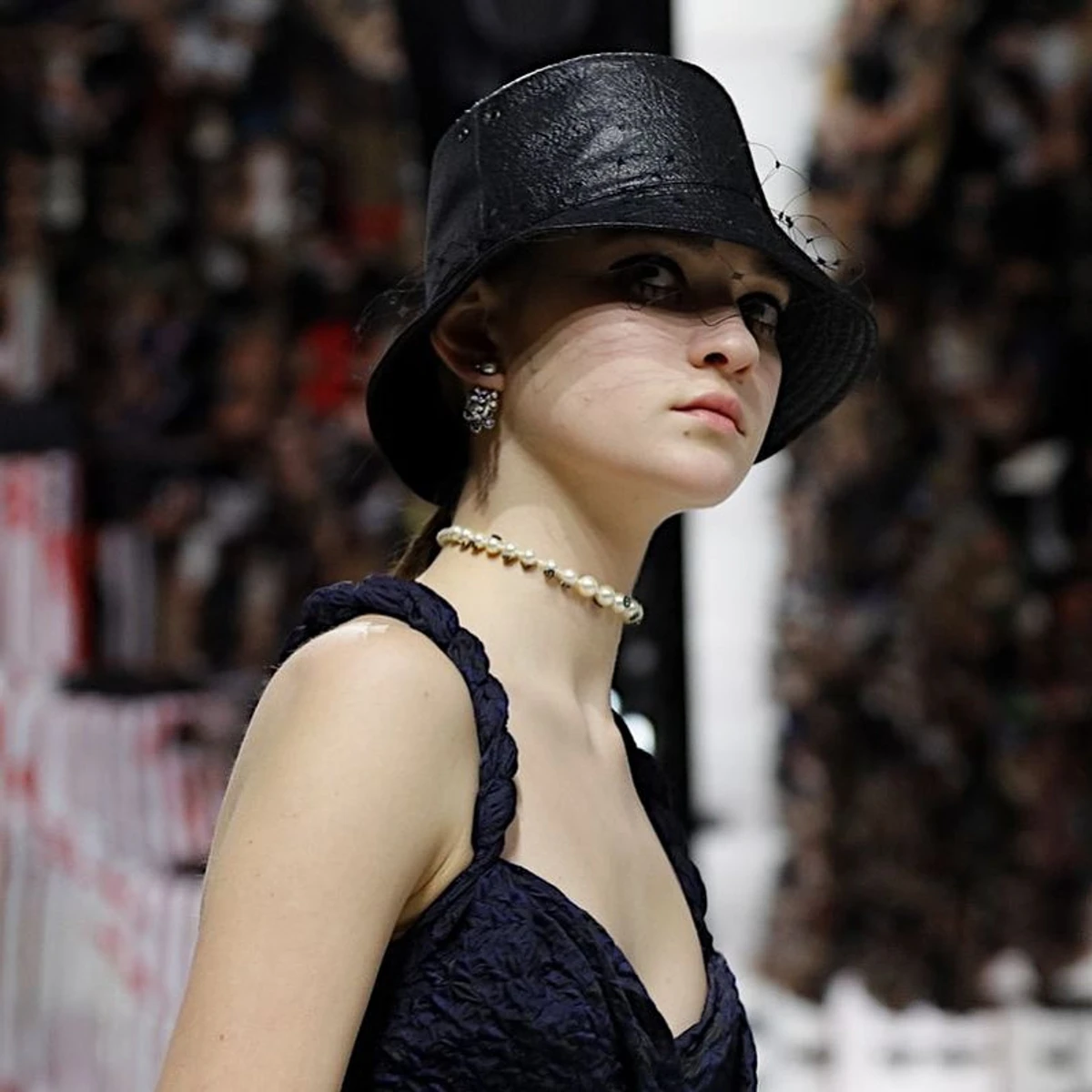 Юлія Ратнер на показі Dior