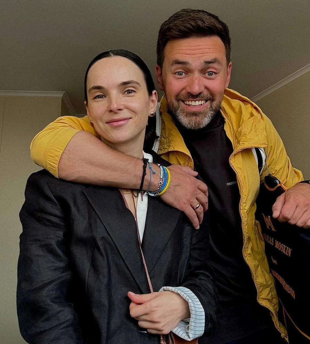 Інна Мірошниченко і її чоловік