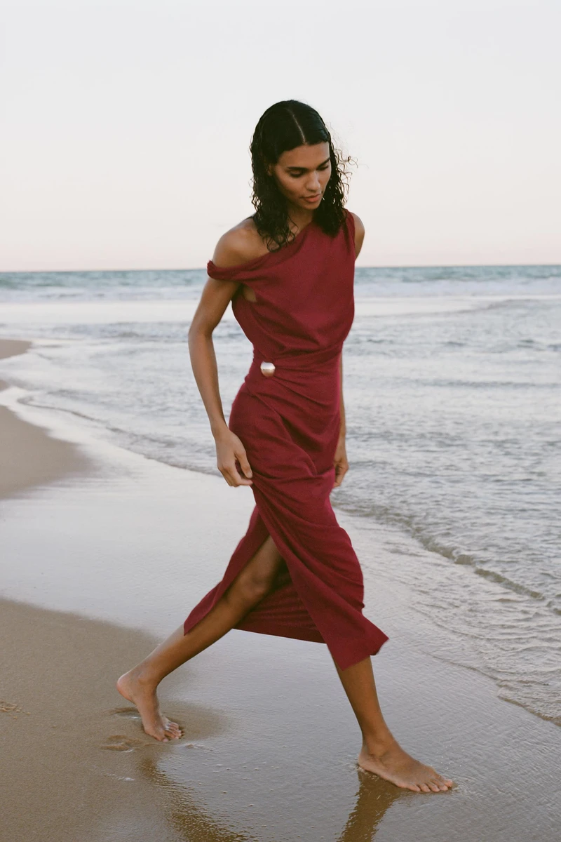 Лляна сукня