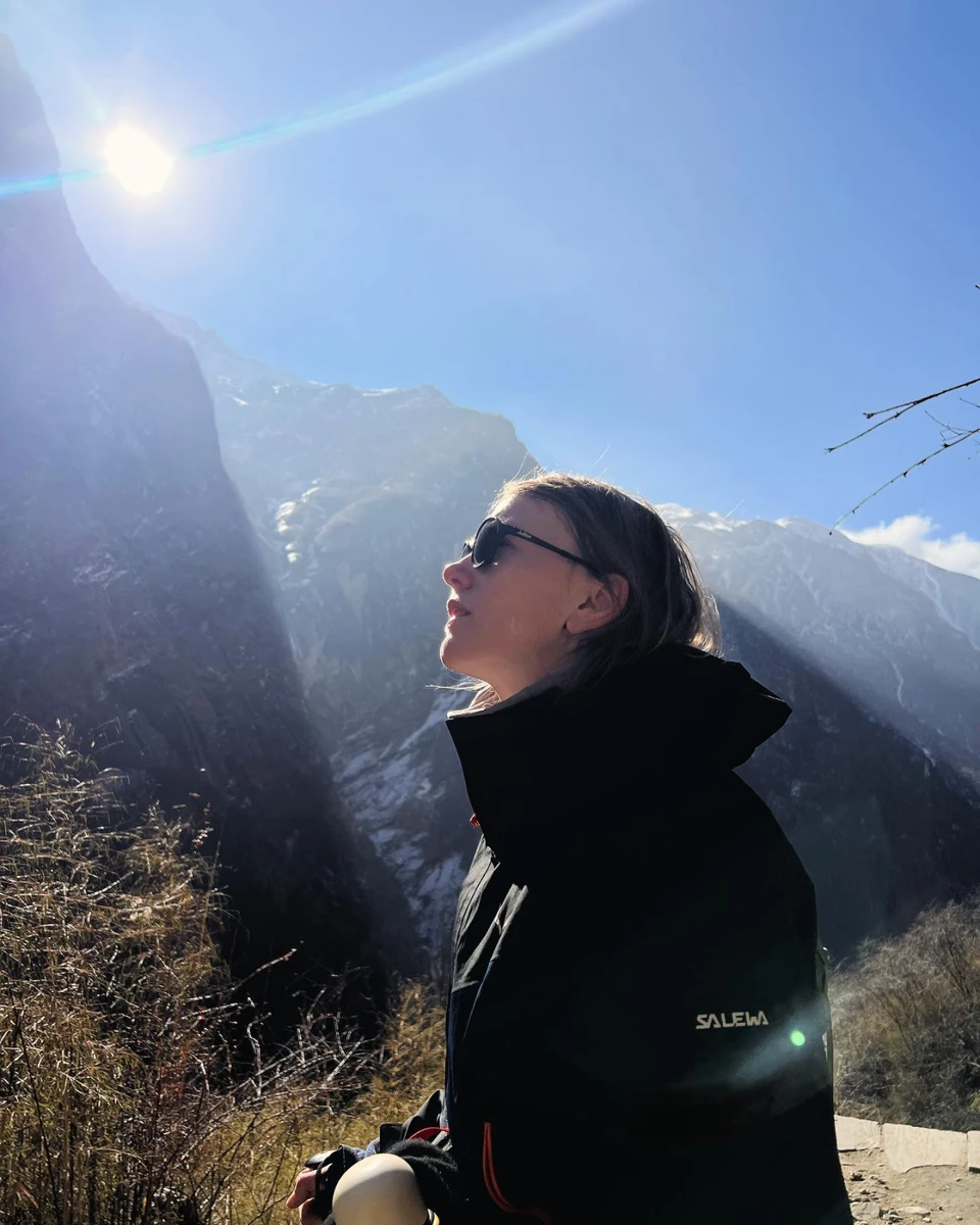 42-річчя Ліля зустріла в горах