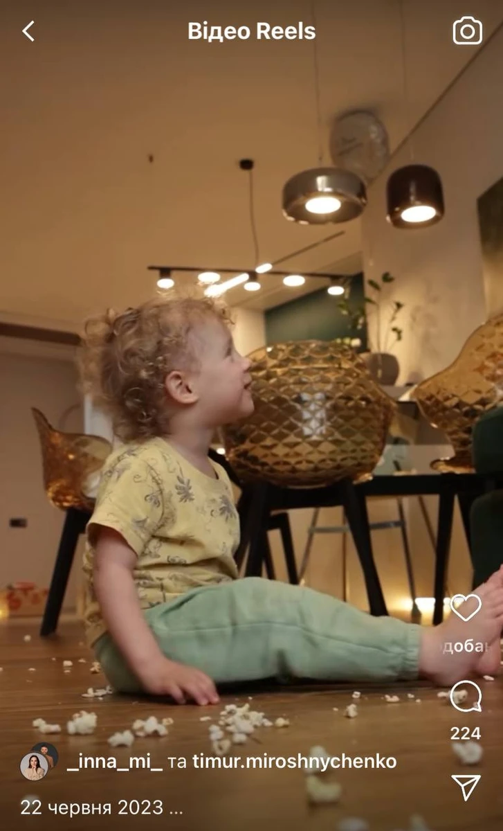 Марсель став сином Тімура та Інни Мірошниченків рік тому