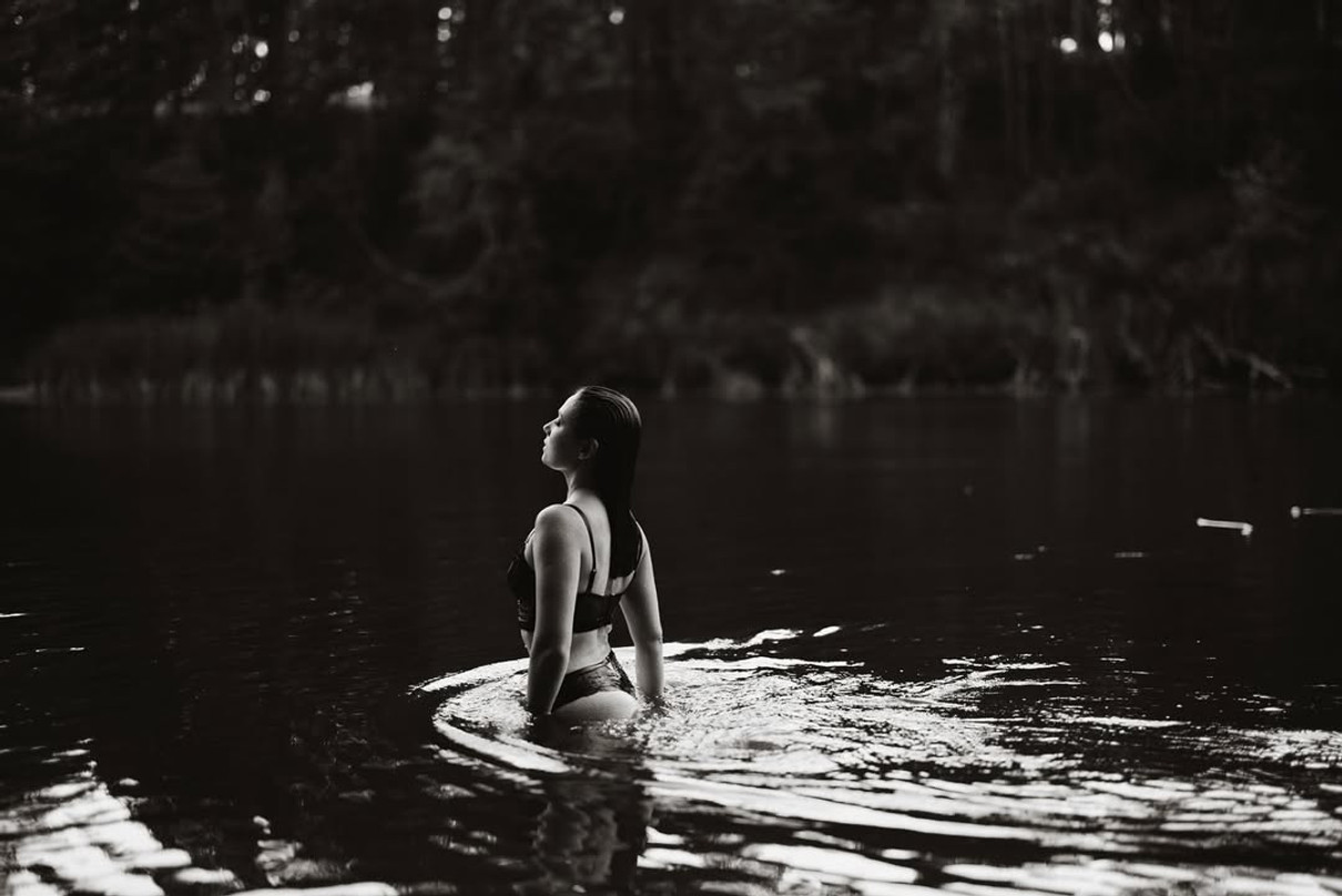 Хижняк на чорно-білих фото