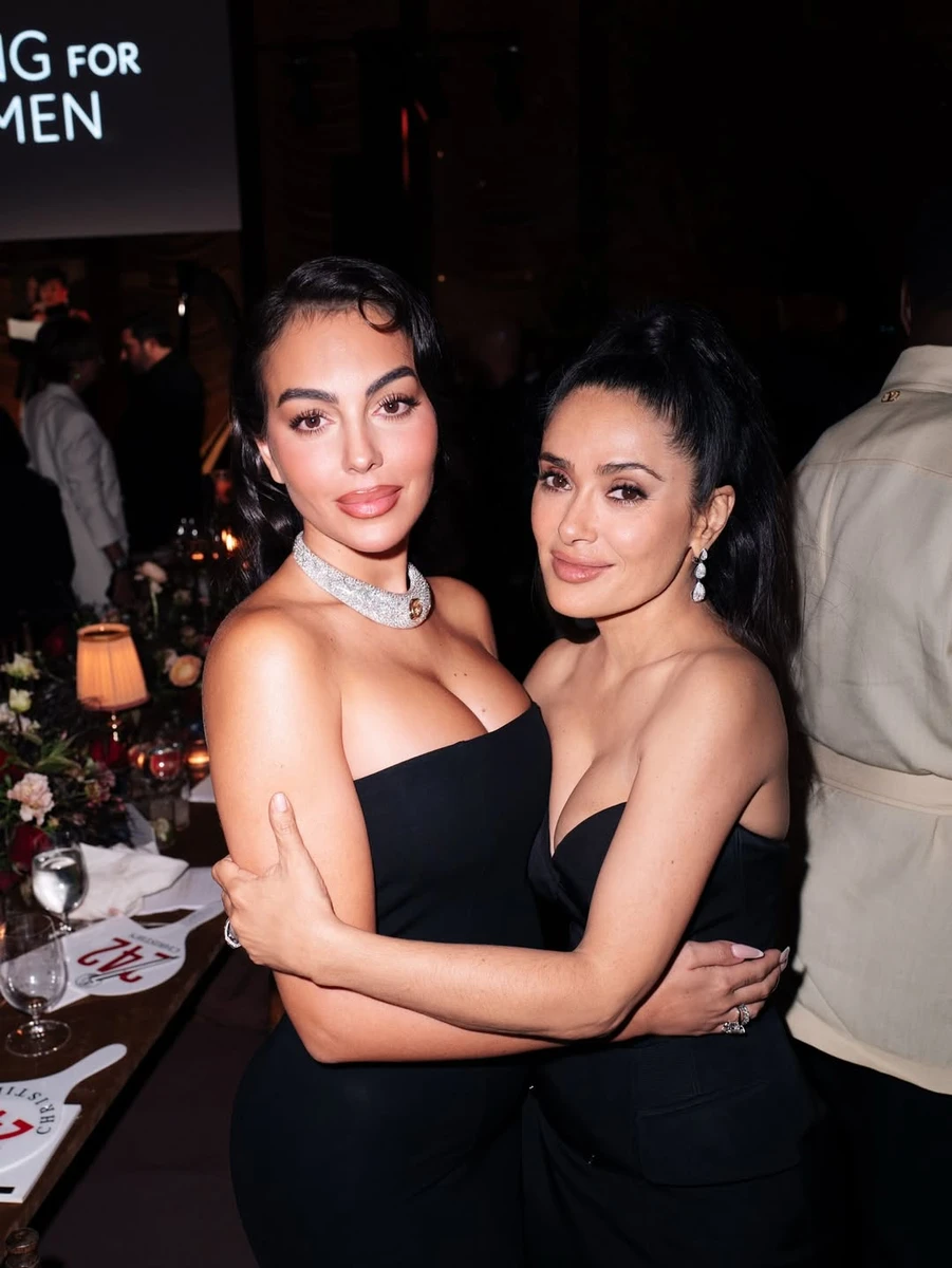 Джорджина Родрігес та Сальма Хаєк на вечірці у Нью-Йорку