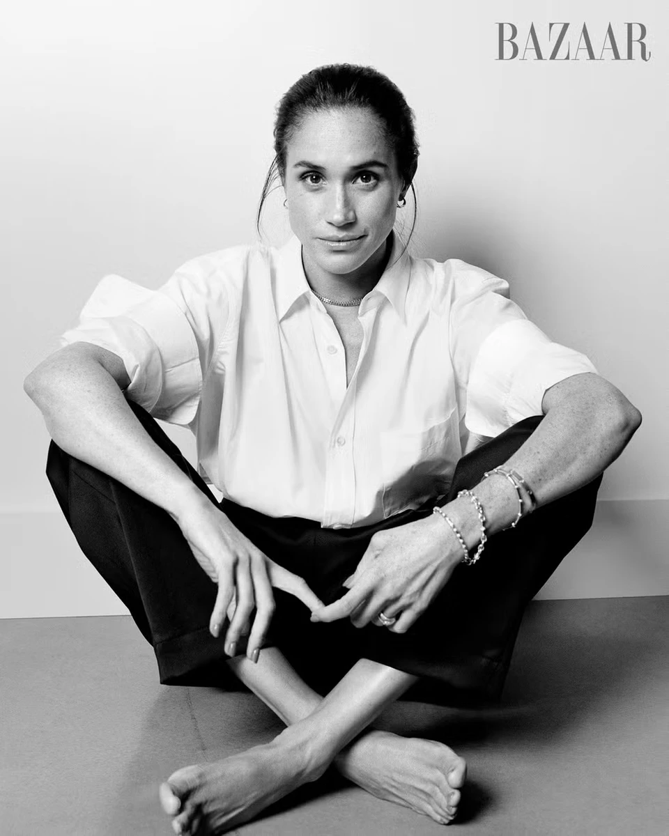 Меган Маркл у кежуальному луці зазнімкувалася для глянцю