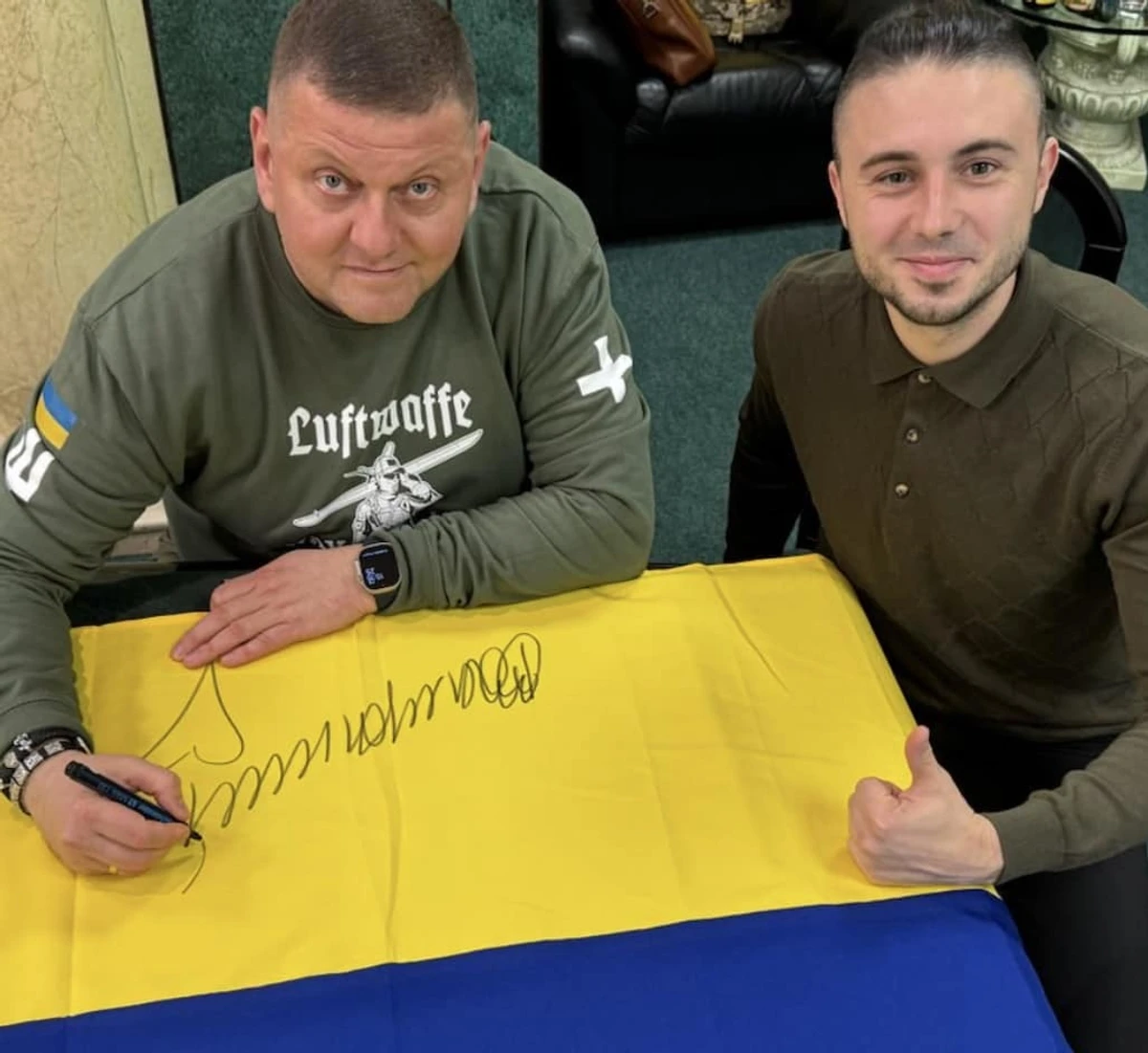 Валерій Залужний і Тарас Тополя