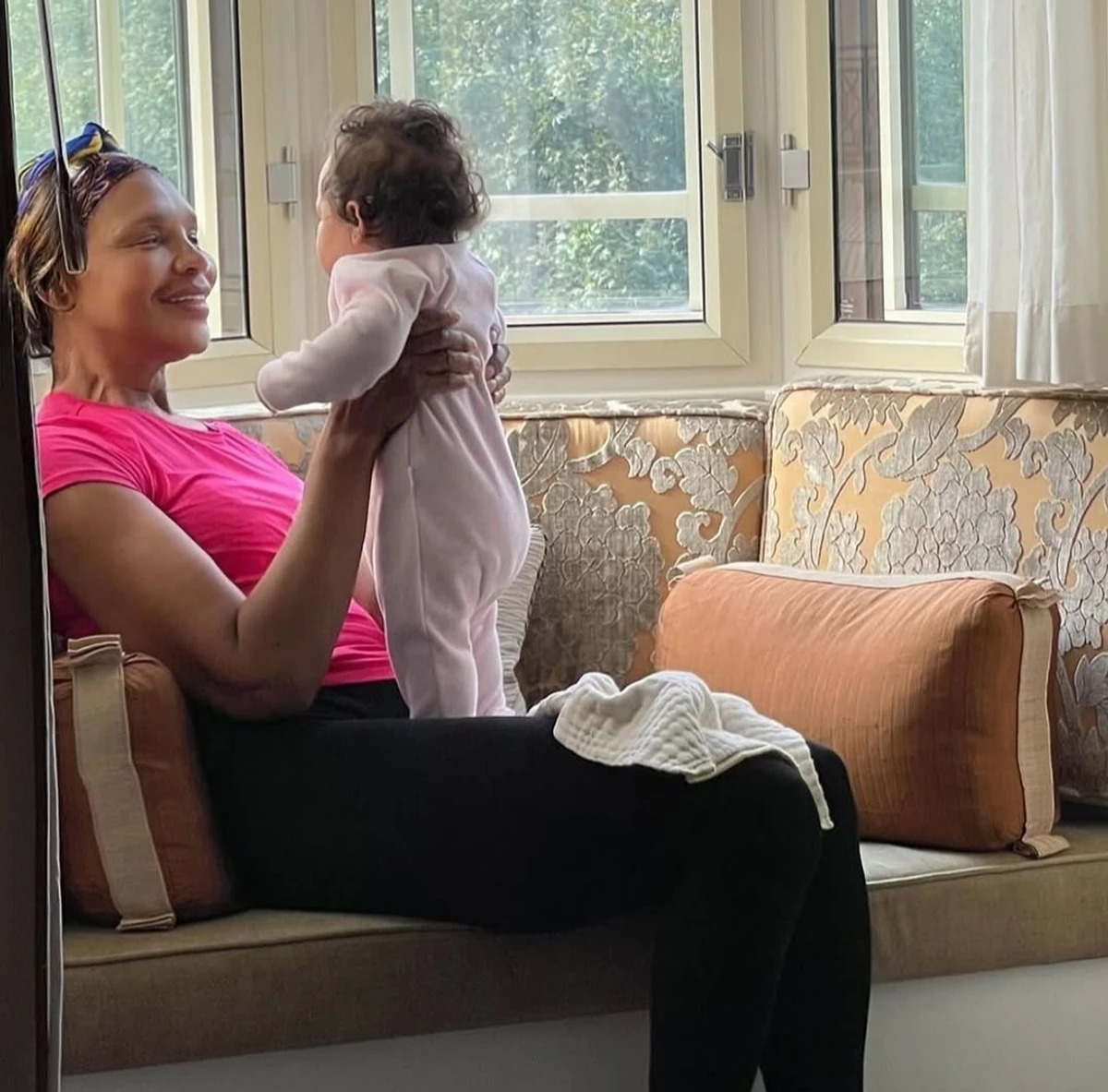 Наомі Кемпбелл показала свою маму та доньку