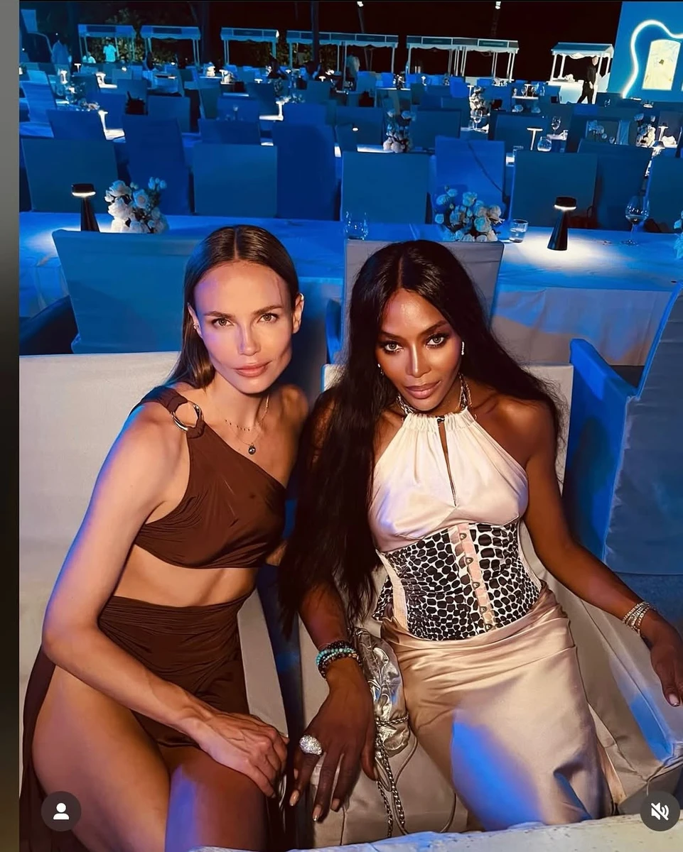 Наомі Кемпбелл і російська модель