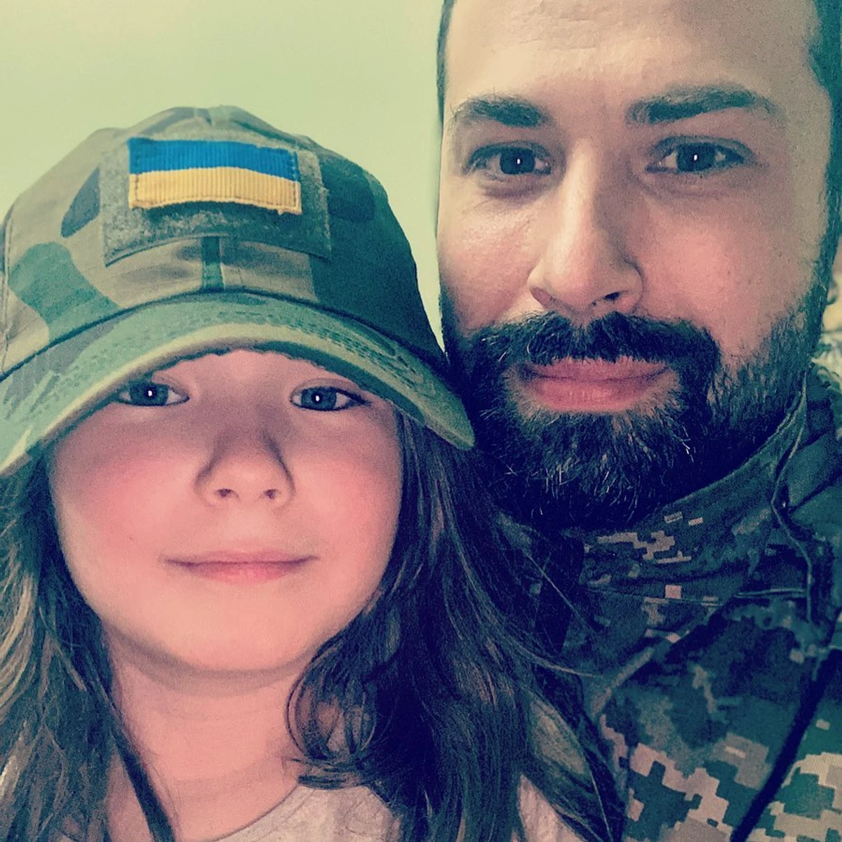 Девід Аксельрод з дочкою Соломією