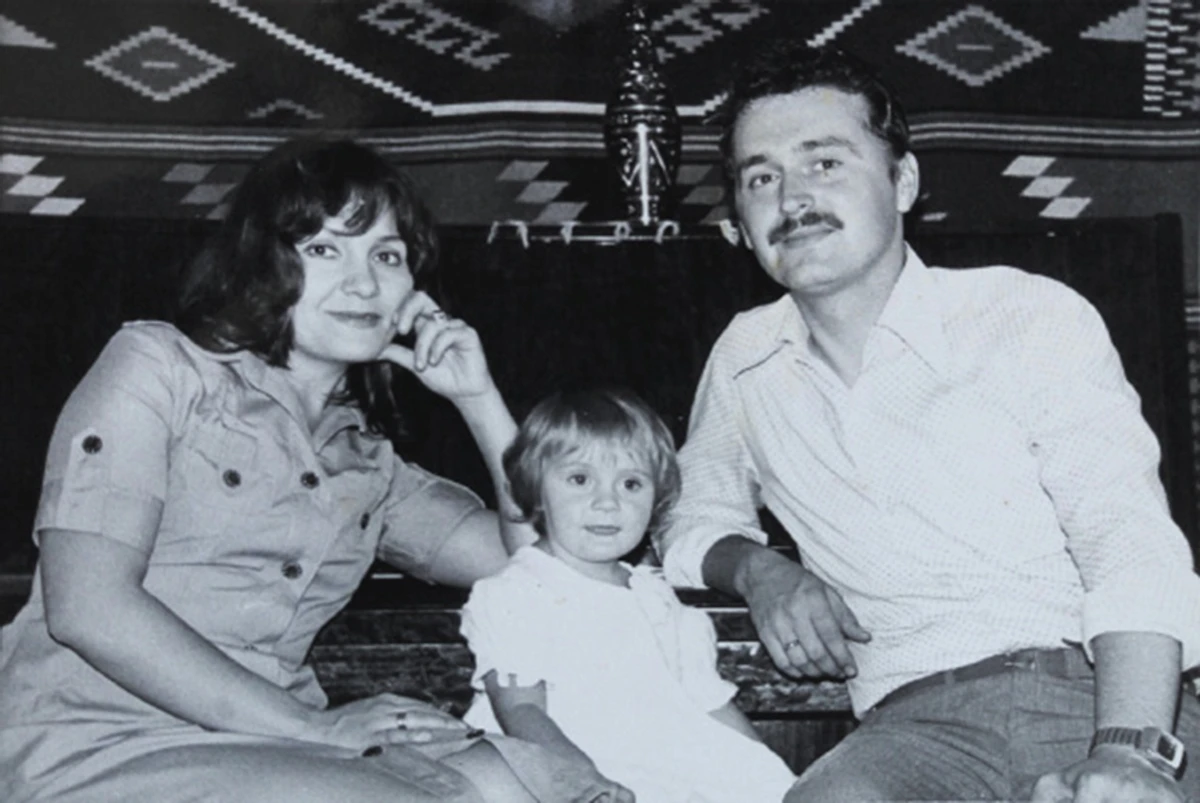 Катерина Кістень у дитинстві