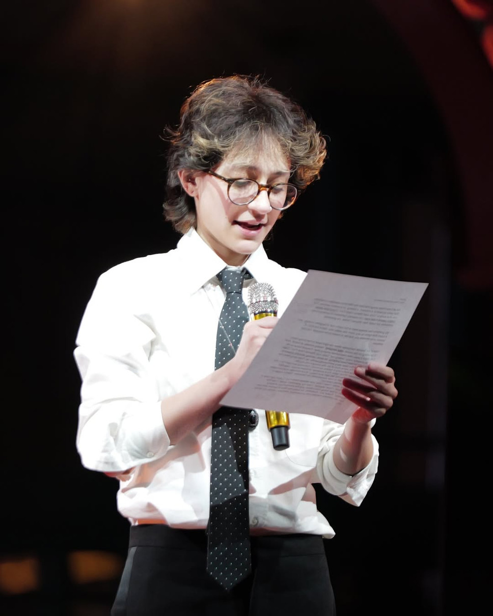 Дитина Дженніфер Лопес на сцені вечірки