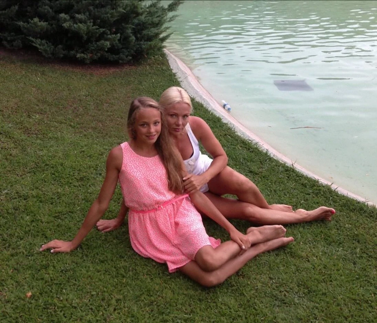 Дзюдоїстка Білодід у дитинстві з мамою