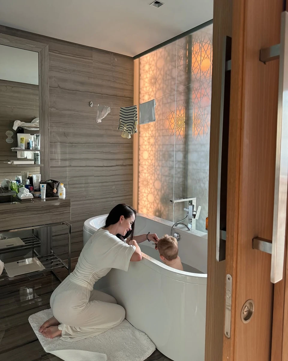 Таня Парфільєва зробила миле фото з сином