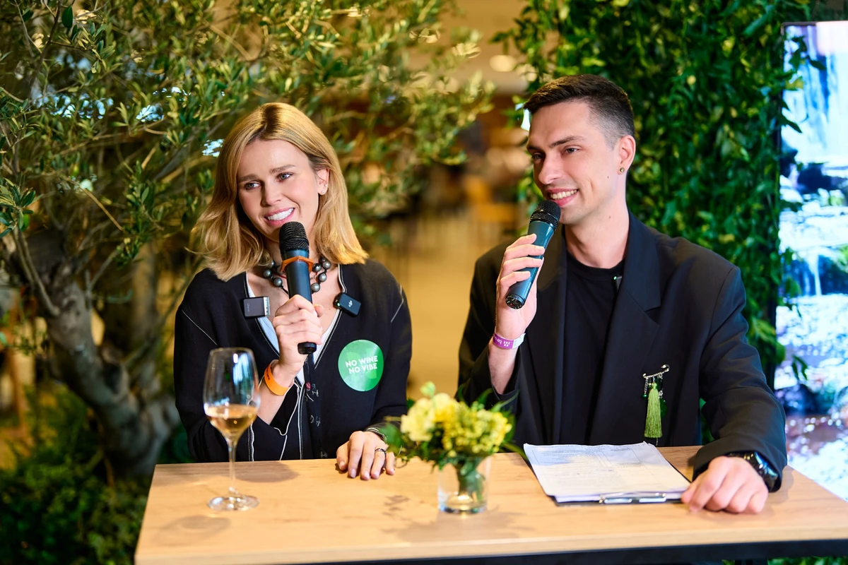 Акторка Катерина Кузнецова та телеведучий Андрій Чорновол