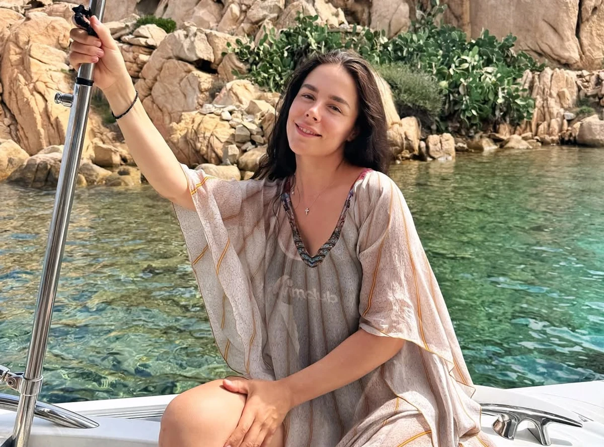 Іванна Онуфрійчук позує для фото