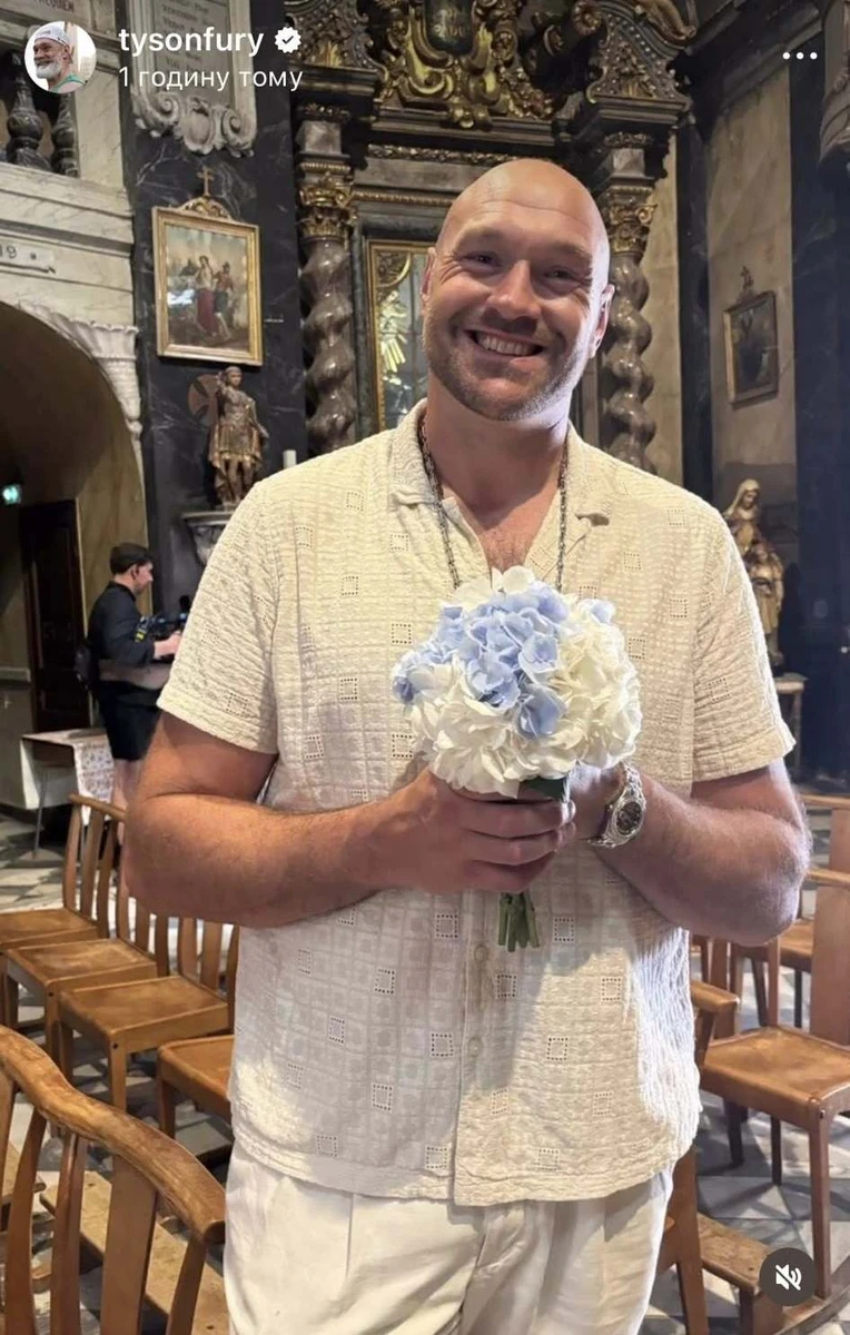 Боксер Тайсон Ф'юрі