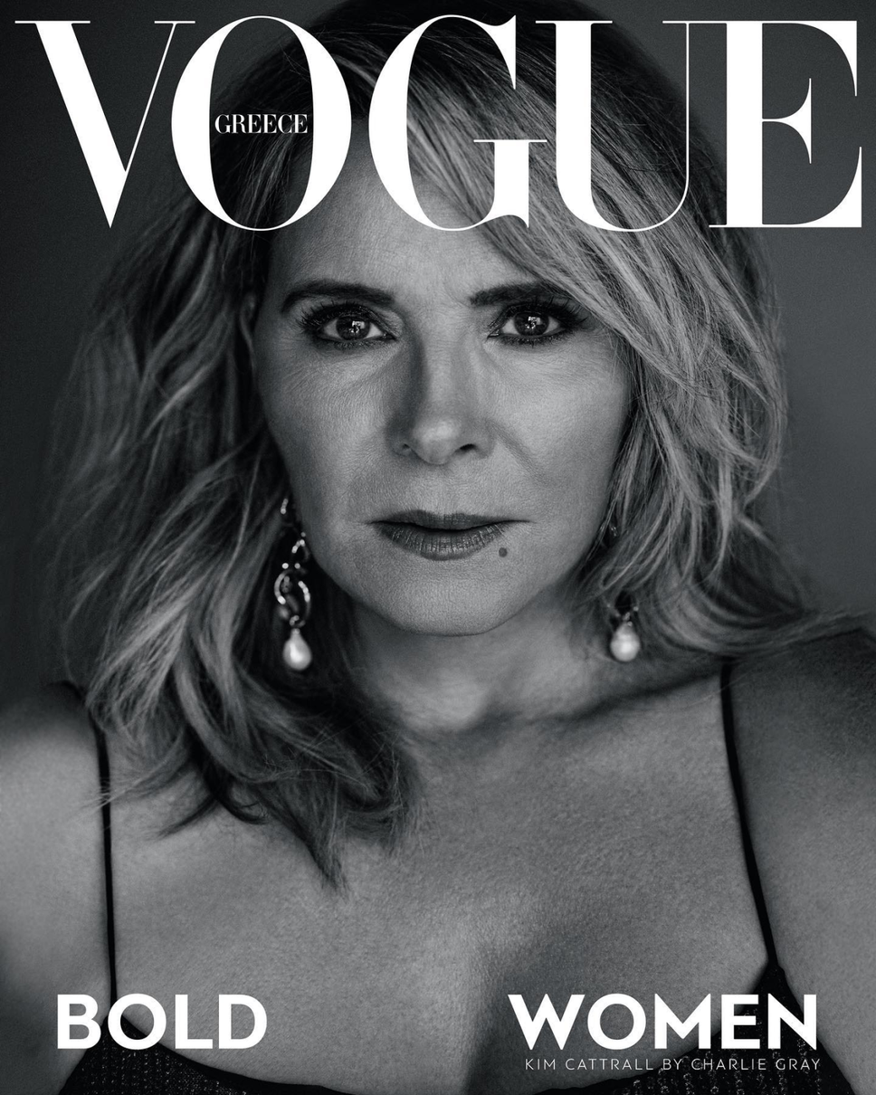 Кім з'явилася на обкладинці грецького Vogue