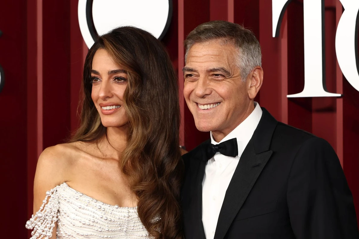Джордж і Амаль Клуні на премії Тоні