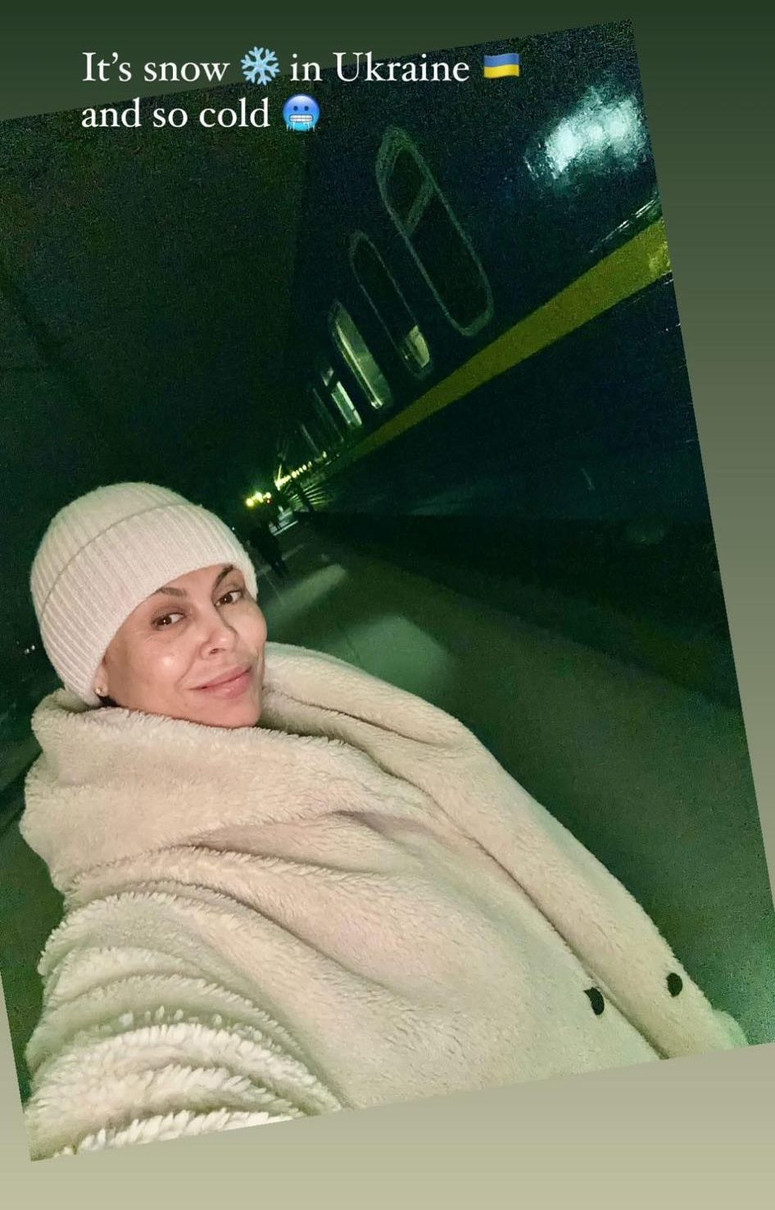 Київ зустрів Наталю снігом і морозом
