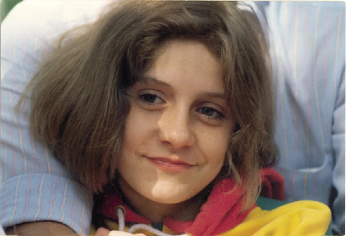 Фото Катерини Кістень у дитинстві