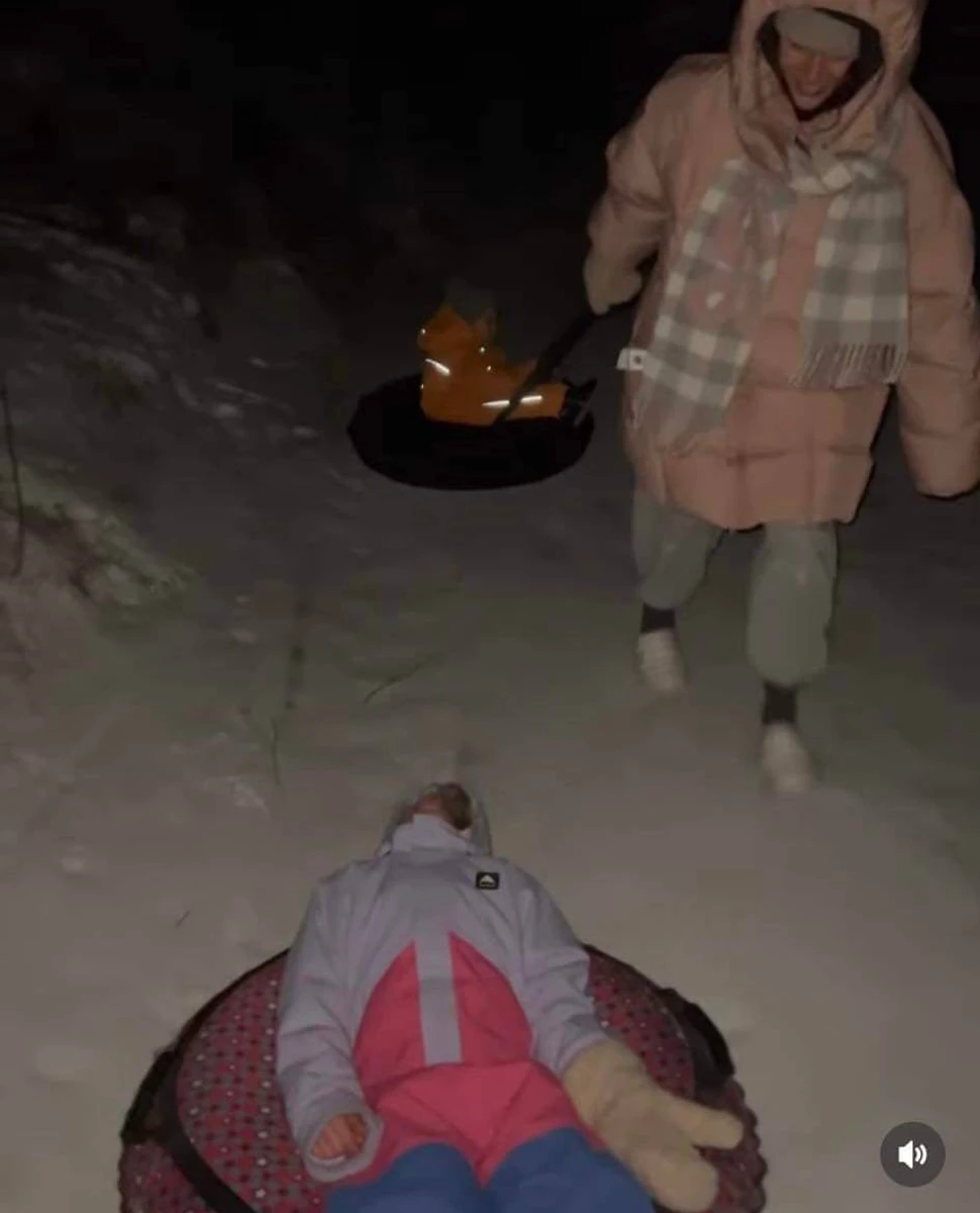 Зимові розваги для Саші та Івана