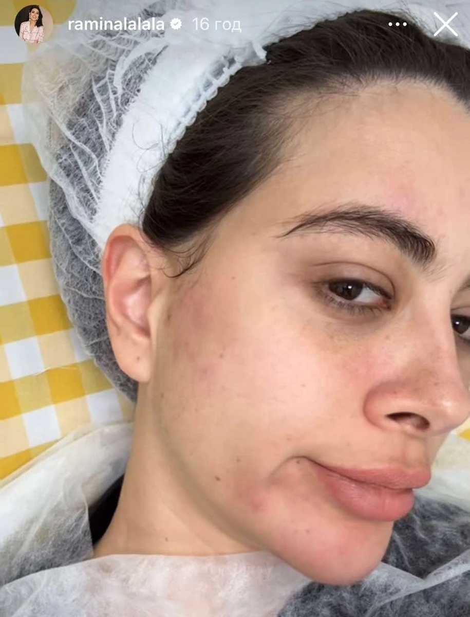 Раміна Есхакзай без макіяжу