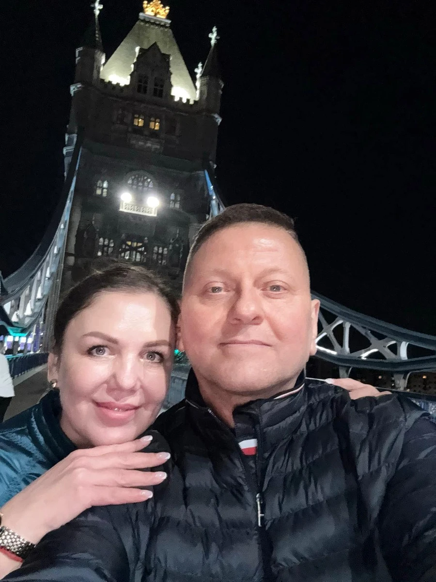 Валерій Залужний і його дружина